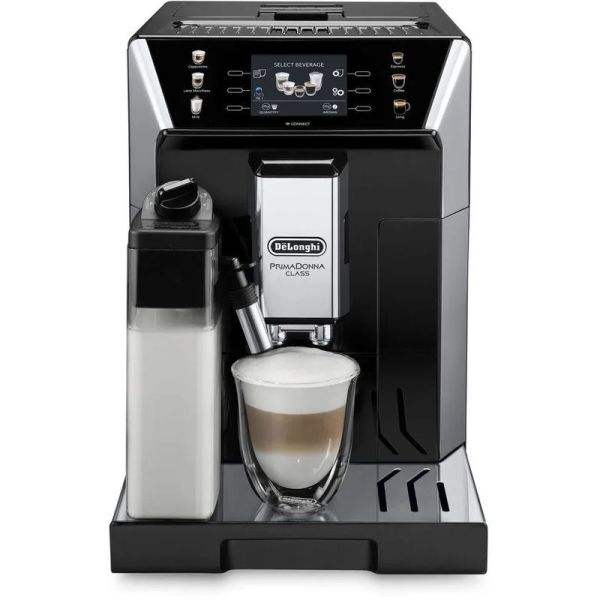 Кофемашина Delonghi ECAM550.65.SB черный/серебристый