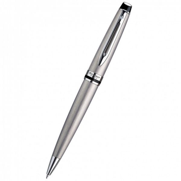 Шариковая ручка WATERMAN Expert 3 (S0952100) Stainless Steel CT (M) чернила: синий нержавеющая сталь блестящий хром